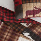 FreshFolds Matthew 3pc. Reversible Red Patchwork Quilt Set - image 6
