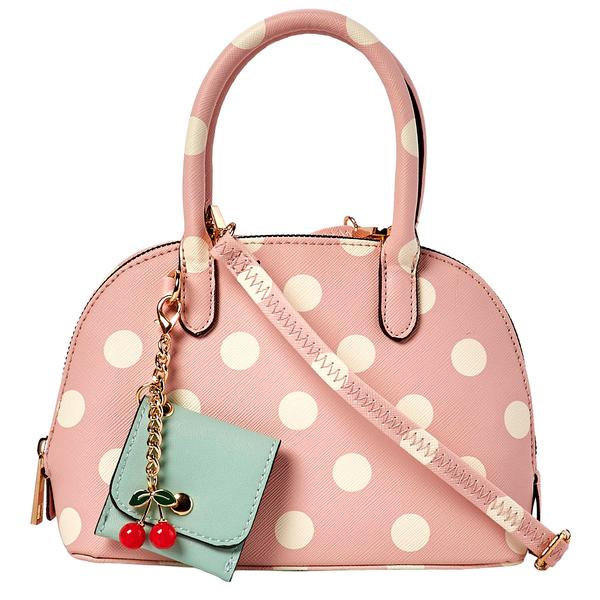 DS Fashion Dome Crossbody With Charm - image 