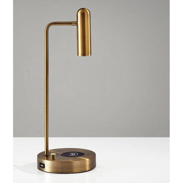 Adesso Kaye Charge LED Desk Lamp