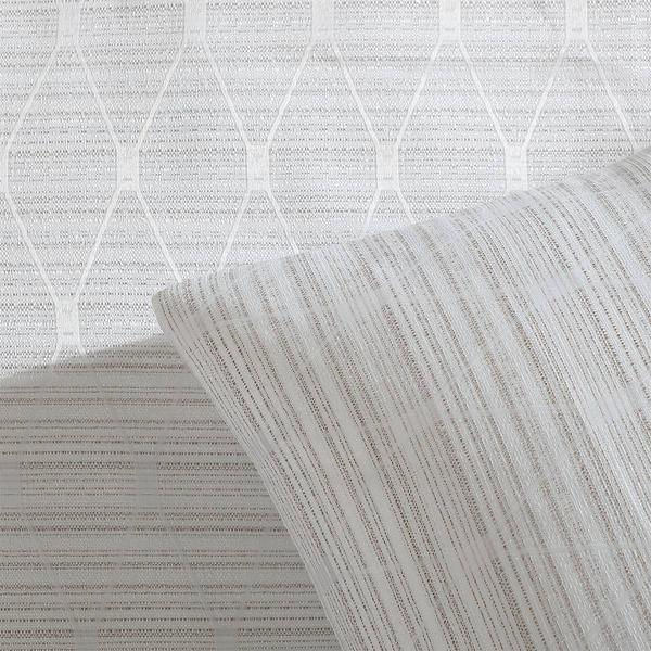 Tahari Home Marguerite 5pc. Grey Jacquard Comforter Set