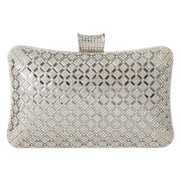 D'Margeaux Geometric Sparkle Evening Bag