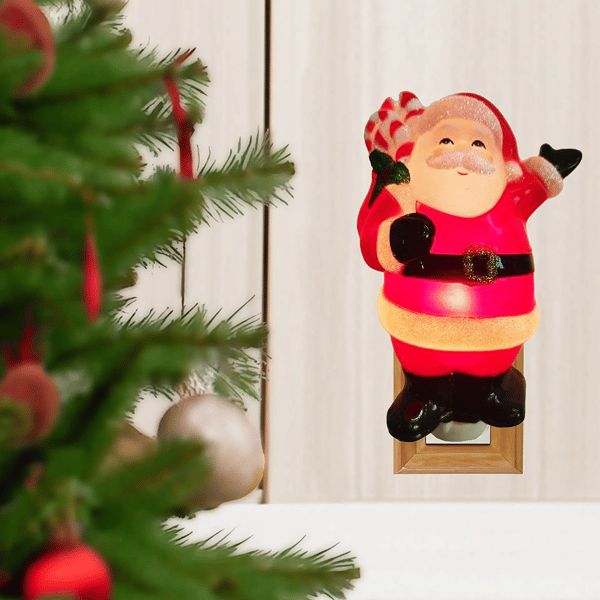 Santa''s Workshop 6in. Jolly Claus Night Light
