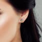 Gemstone Classics™ 3 5/8ctw. Amethyst Blue Topaz Post Earrings - image 4