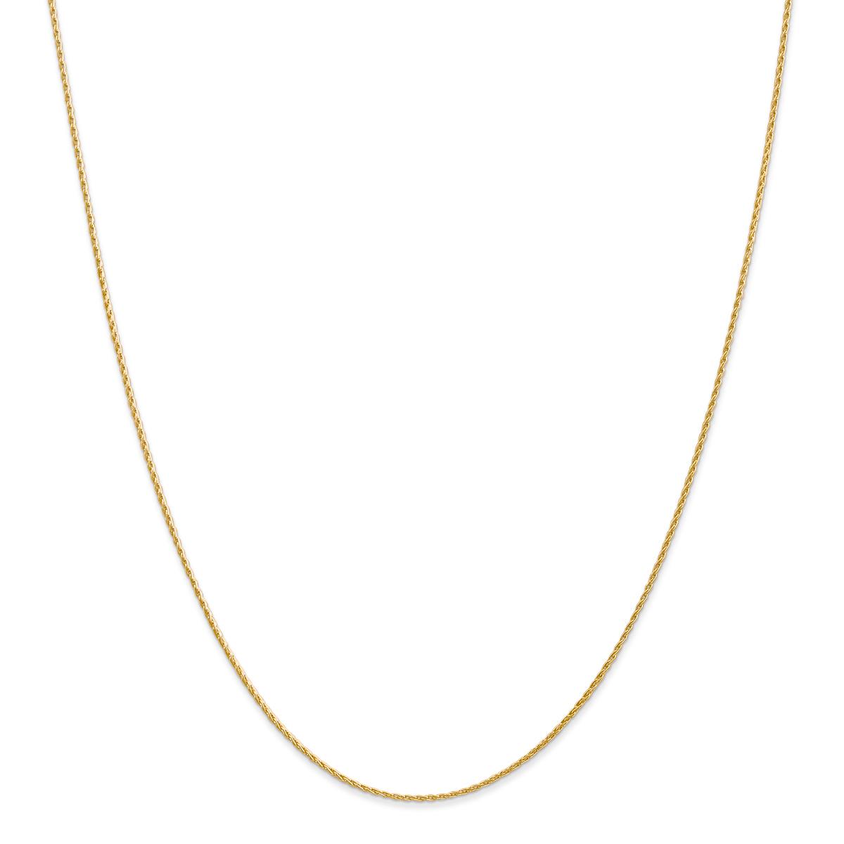 Gold Classics(tm) 1.0mm. 14k Baby Parisian Wheat Necklace