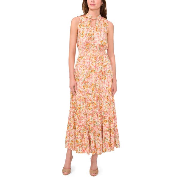Womens MSK Sleeveless Print Challis Maxi - image 
