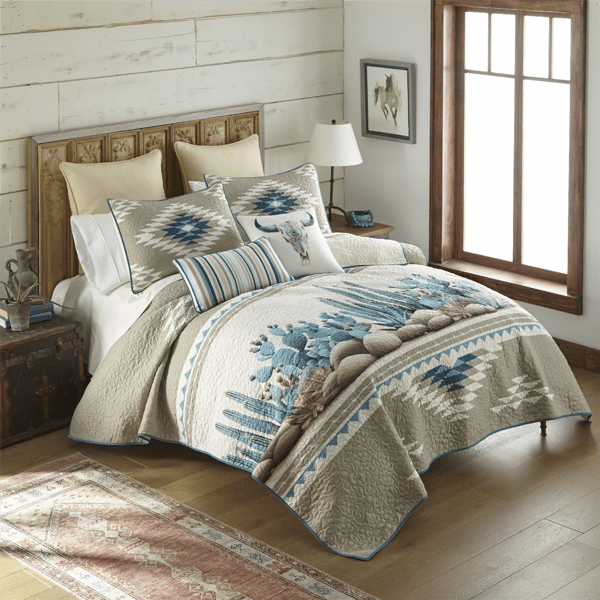 Donna Sharp Cacti Quilt Set