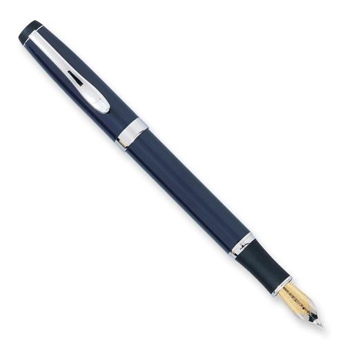 Charles Hubert Dark Blue Fountain Pen - image 