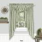Achim Buffalo Check Gathered Swag Pair - 63x72 - image 7