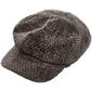 Womens Madd Hatter Chenille Newsboy Hat - image 1