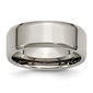 Mens Endless Affection(tm) 8mm Engravable Titanium Wedding Band - image 1