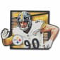 Open Road Steelers #90 TJ Watt Player in Motion Sign - image 2