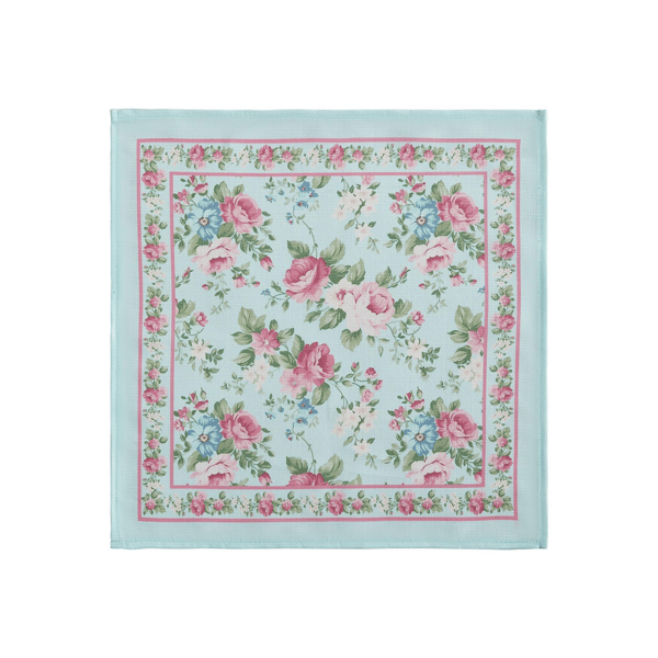 Threadmade Vintage Floral Garden Napkins - Set of 4
