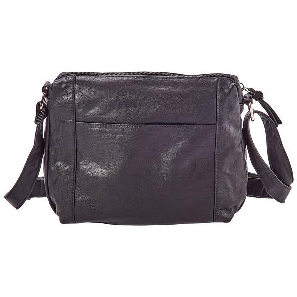 Bueno Vintage Parchment Zip Crossbody