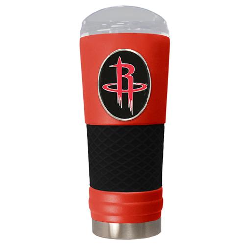 NBA Houston Rockets DRAFT Powdered Coated Stainless Steel Tumbler - image 