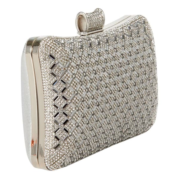 D'Margeaux Geometric Sparkle Evening Bag
