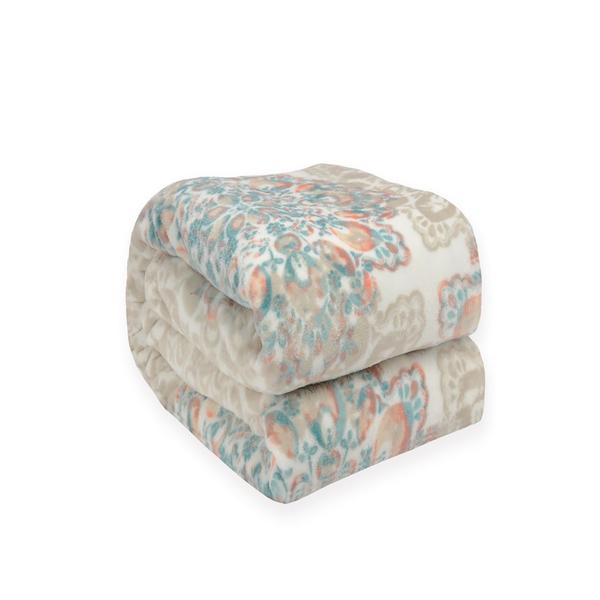 Kathy Ireland Flannel Fleece Plush Blanket - image 