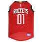 NBA Houston Rockets Basketball Mesh Pet Jersey - image 1