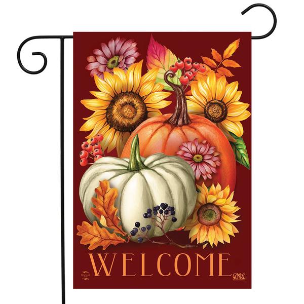 Briarwood Lane Fall Beauty Floral Garden Flag - image 