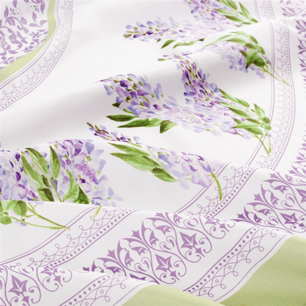 Threadmade Lilac Garden Floral Dinner Napkins - Set of 4