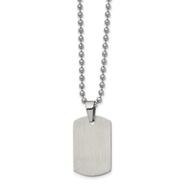 Mens Gentlemen's Classics™ Reversible Stainless Steel Necklace