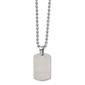 Mens Gentlemen's Classics™ Reversible Stainless Steel Necklace - image 2