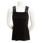 Womens Teri Square Neck Lace Trim Camisole - image 1