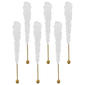 Boscov''s 6pc. Wrapped White Rock Candy on a Stick - image 1