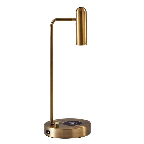 Adesso Kaye Charge LED Desk Lamp