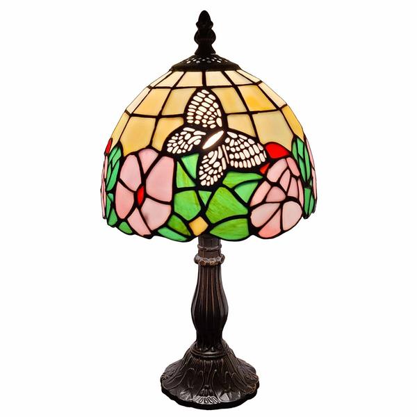 HomeRoots 15in. Butterfly Candlestick Table Lamp