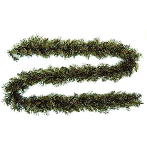 Santa's Workshop 9in. Mixed Pine Garland - Set of 2 - image 