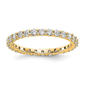 Endless Affection(tm) 14kt. Yellow Gold Prong Eternity Band - image 1