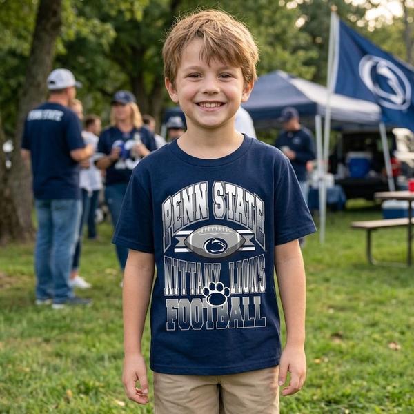 Boys (8-20) NCAA Penn State Nittany Victory Day Short Sleeve Tee - image 