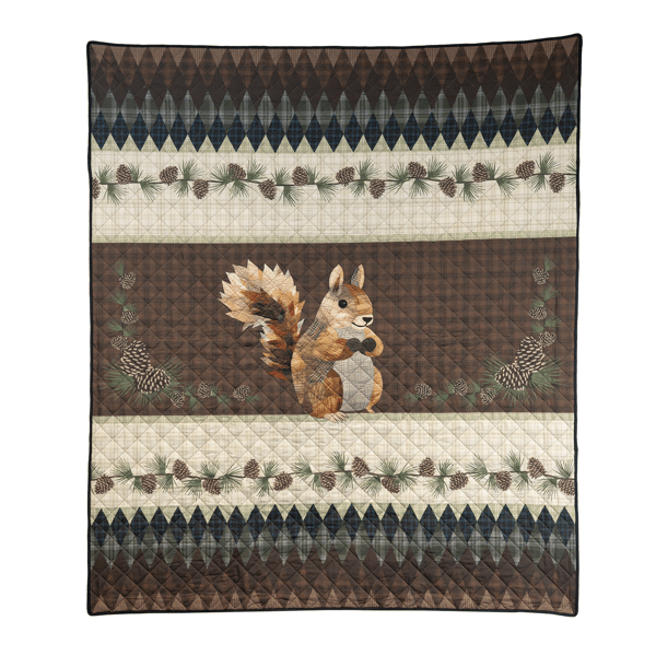 Donna Sharp Pine Circle Throw