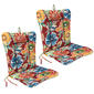 Jordan Manufacturing Set of 2 Colsen Berry Dining Chair Cushions - image 1