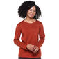 Womens Preswick & Moore(R) Long Sleeve Crew Neck Tee - image 1