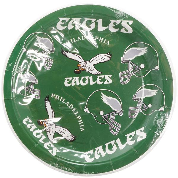 Eagles 10ct. 10in. Plates - image 