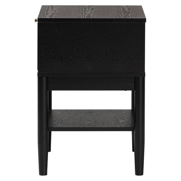 Baxton Studio Shirin Mid-Century Wood Nightstand