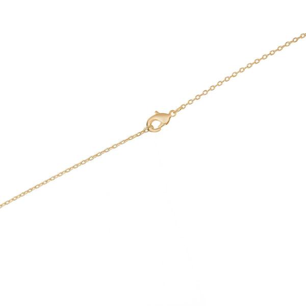 Athra 14kt. Gold over Brass & CZ Starfish Pendant Necklace