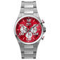 Mens Invicta Speedway Stainless Steel Red Dial Quartz Watch-50426 - image 1