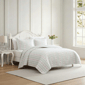 Laura Ashley Rosebud Stripe Reversible Reversible Qulit Set - image 2