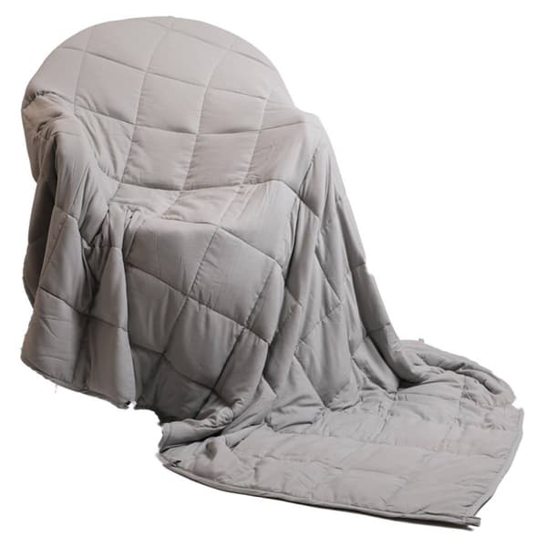 Kathy Ireland 15lbs. Weighted Blanket with Glass Beads