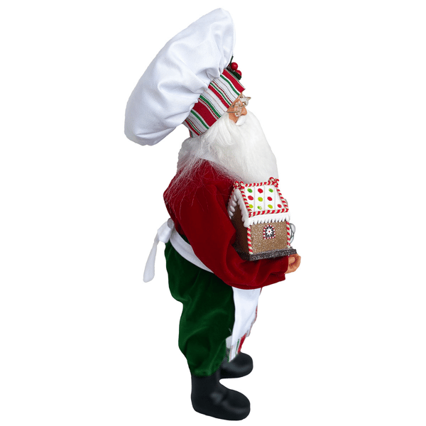 Santa''s Workshop 15in. Gingerbread Claus