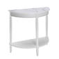 Convenience Concepts French Country Half-Round Entryway Table - image 1