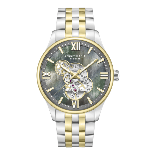 Mens Kenneth Cole New York® Automatic Multi Watch - KCWGY0089104 - image 