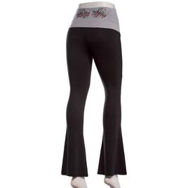 Juniors C-Life Betty Boop Contour Wings Fold Over Waist Pants