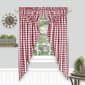 Achim Buffalo Check Gathered Swag Pair - 63x72 - image 1