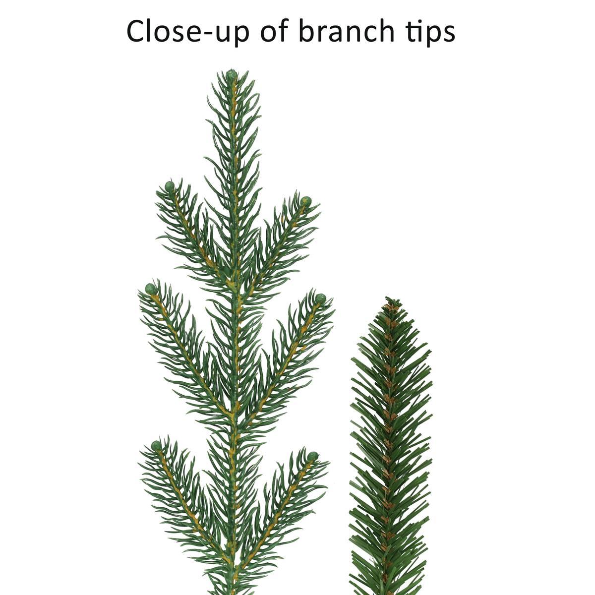 Puleo International 9ft. Pre-Lit Hillside Spruce Christmas Tree