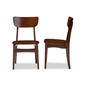 Baxton Studio Netherlands Wood Dining Set of 2 Side Chairs - image 2