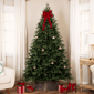 Northlight Real Touch™ 6.5ft. Pre-Lit Ashburn Pine Christmas Tree - image 1