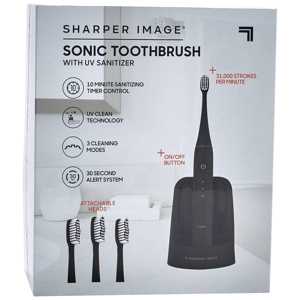 Sharper Image Sonic Toothbrush W/ UV Sanitizer - image 
